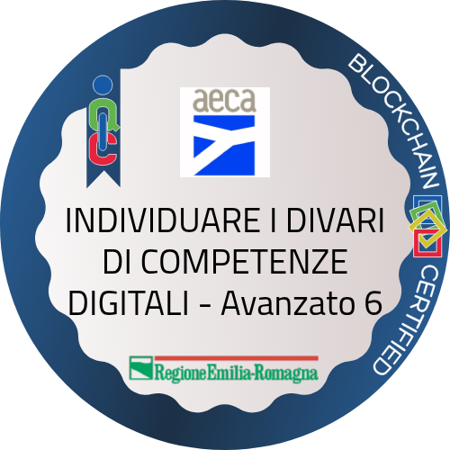 INDIVIDUARE I DIVARI DI COMPETENZE DIGITALI - Avanzato 6